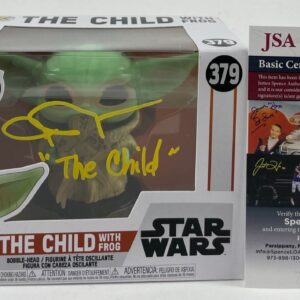 John Rosengrant Signed The Mandalorian The Child Funko POP! Autograph JSA COA