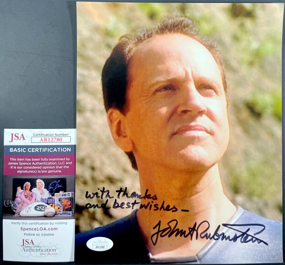 John Rubinstein Signed Star Trek: Voyager 8x10 Photo A Autograph JSA COA