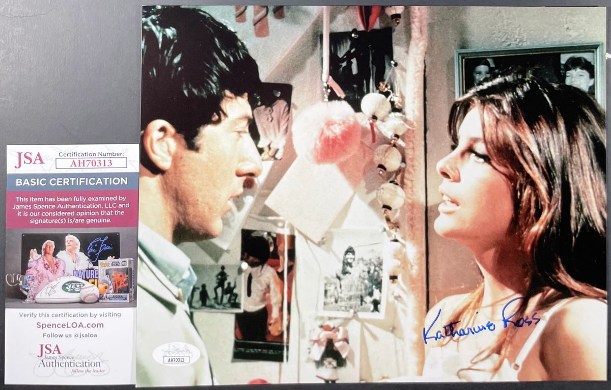 Katharine Ross Signed The Graduate 8x10 Photo B Autograph Elaine JSA COA