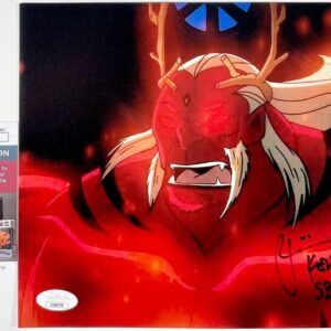 Keith Szarabajka Signed Teen Titans 8x10 Photo B Autograph Trigon JSA COA