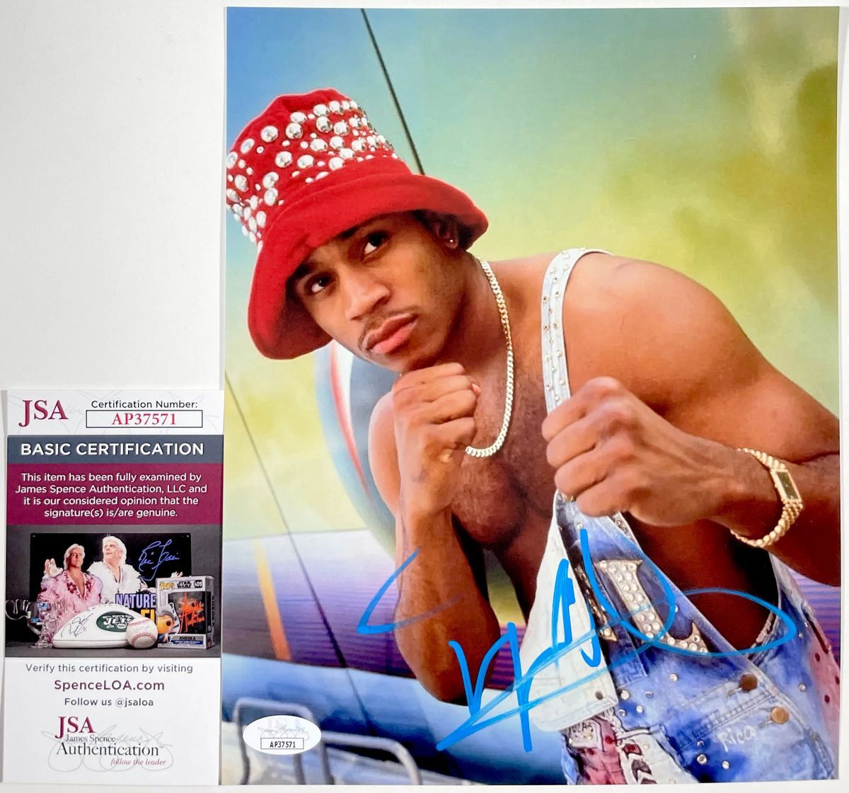 LL Cool J Signed 8x10 Photo I Autograph Hip Hop Rap Artist JSA COA