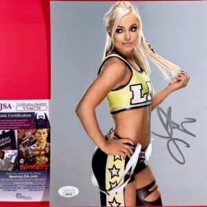 Liv Morgan Signed WWE 8x10 Photo Authentic Autograph Judgment Day NXT JSA COA