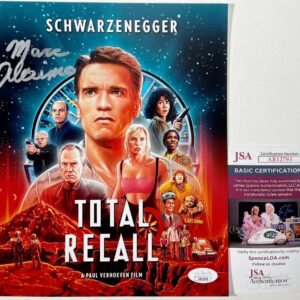 Marc Alaimo Signed Total Recall 8x10 Photo A Autograph Everett JSA COA