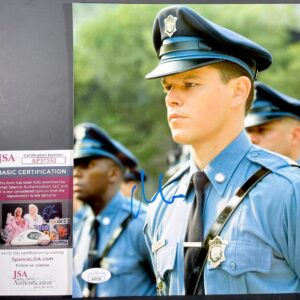 Matt Damon Signed The Departed 8x10 Photo C Autograph Colin JSA COA