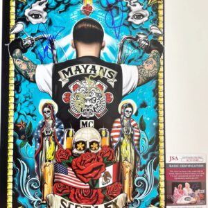 Mayans M.C. Cast Signed By 3 SDCC Variant 11x17 Poster Autographed JSA COA