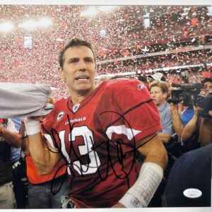 NFL Kurt Warner Signed Arizona Cardinals 11x14 Photo E Autograph JSA COA