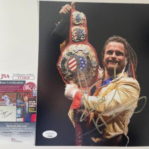 NJPW Juice Robinson Signed 8x10 Photo Autograph AEW Bullet Club Gold JSA COA