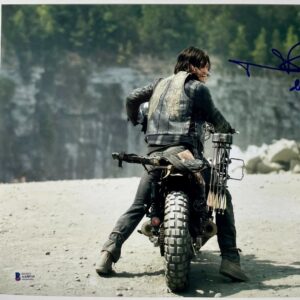 Norman Reedus Signed The Walking Dead Daryl Dixon 11x14 Photo Autograph BAS COA