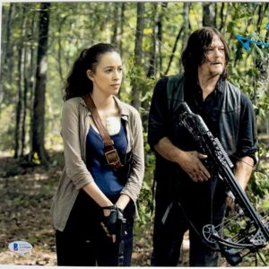 Norman Reedus Signed The Walking Dead Daryl Dixon 11x14 Photo Autograph BAS COA