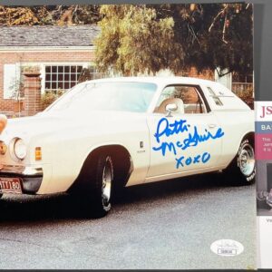 Playboy Playmate Of The Year Patti McGuire Signed 8x10 Photo J Autograph JSA COA