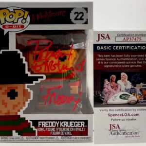 Robert Englund Signed Freddy Krueger Nightmare On Elm Street Funko POP JSA COA