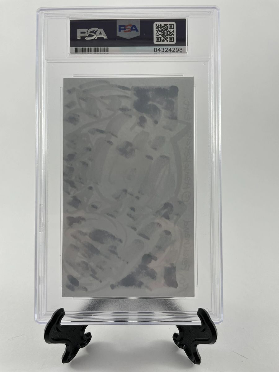 Ron Ferdinand Signed Dennis The Menace Index Card Sketch PSA/DNA Encapsulated - Image 3