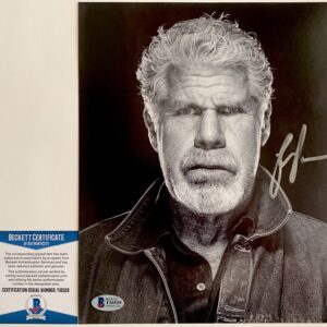 Ron Pearlman Signed Sons Of Anarchy Clay 8x10 Photo Autograph SOA Beckett COA