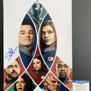 Scott Grimes Signed The Orville 11x17 Poster Autograph Beckett BAS COA