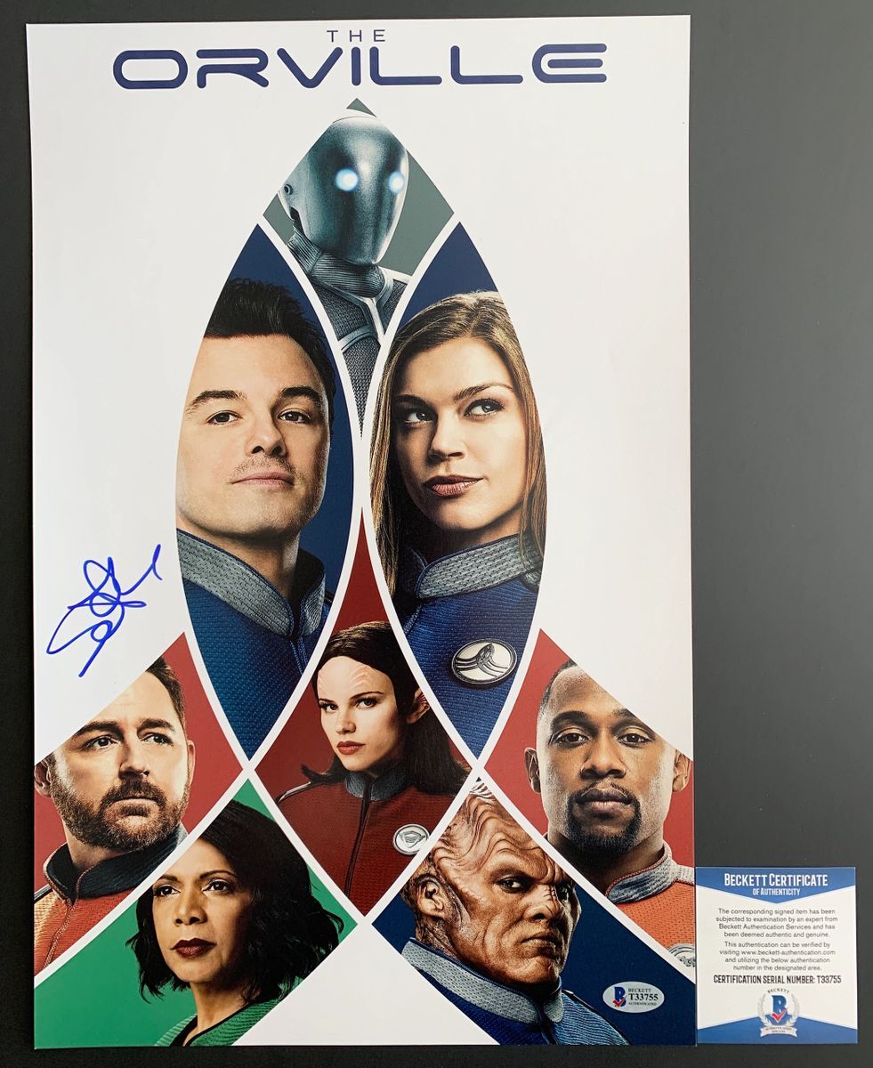 Scott Grimes Signed The Orville 11x17 Poster Autograph Beckett BAS COA