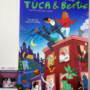 Tiffany Haddish Signed Tuca & Bertie 11x17 Poster Authentic Autograph JSA COA
