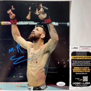 UFC Fighting Nerds Mauricio Ruffy Signed 8x10 Photo Authentic Autograph JSA COA