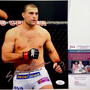 UFC HOF Mauricio Shogun Rua Signed 8x10 Photo F Autograph MMA JSA COA