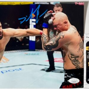 UFC MMA Fighter Dominick Reyes Signed 8x10 Photo Authentic Autograph JSA COA