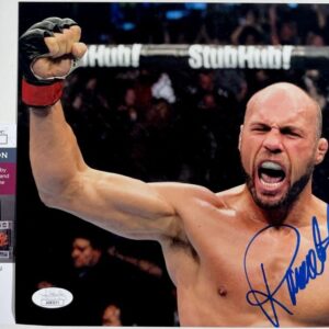UFC Randy Couture Signed 8x10 Photo D Autograph MMA Fighter JSA COA