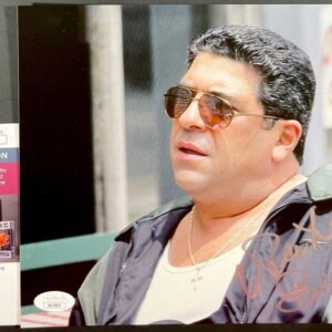 Vincent Pastore Signed The Sopranos 8x10 Photo G Autograph Big Pussy JSA COA