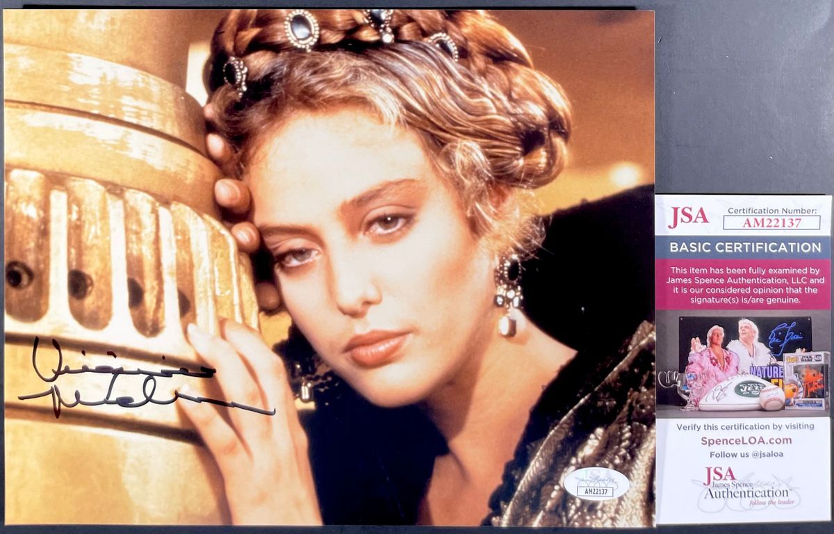 Virginia Madsen Signed Dune 8x10 Photo A Autograph Princess Irulan JSA COA