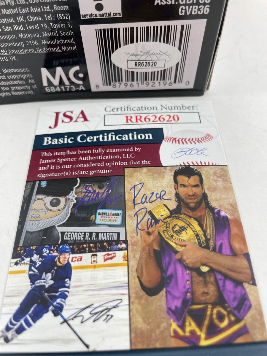 WWE Angelo Dawkins Street Profits Signed Mattel Elite Wrestling Figure JSA COA - Image 6