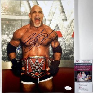 WWE Bill Goldberg Signed 11x14 Photo B Autograph WrestleMania WCW JSA COA