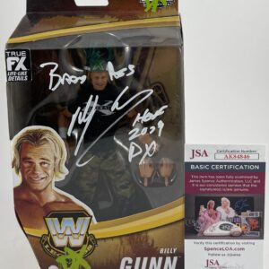 WWE Billy Gunn Signed Mattel Legends Elite Wrestling Figure B DX Auto JSA COA