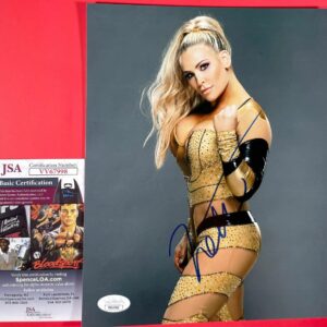 WWE Diva Natalya Signed 8x10 Photo D Autograph WrestleMania NXT JSA COA