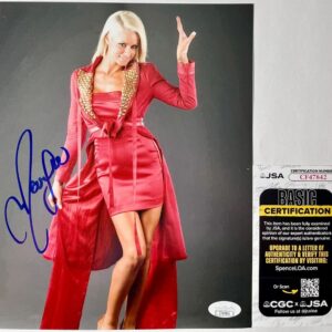 WWE Maryse Ouellet Mizanin Signed 8x10 Photo A Authentic Autograph JSA COA