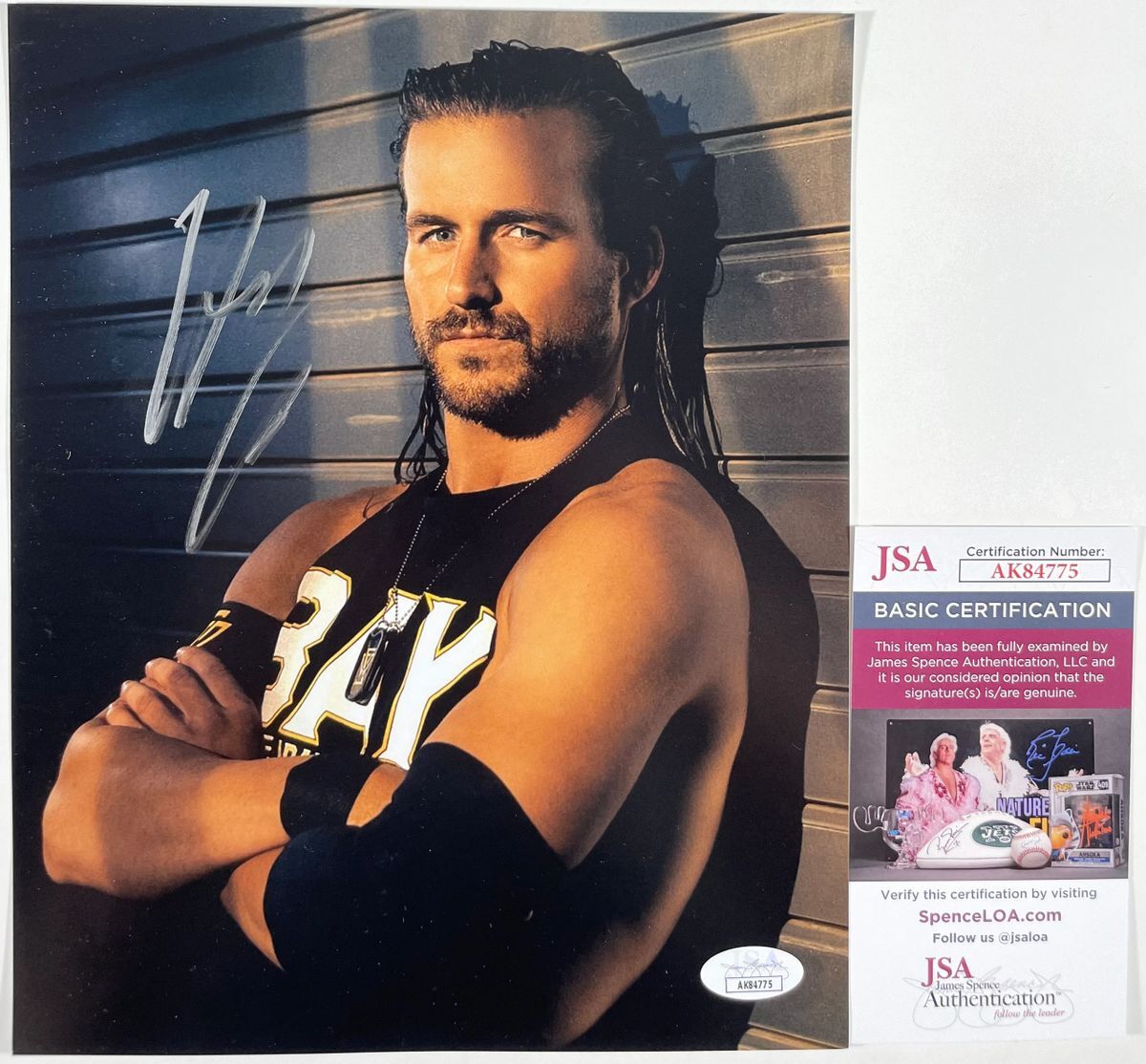 WWE NXT Adam Cole Signed 8x10 Photo B Autograph Undisputed Era AEW JSA COA