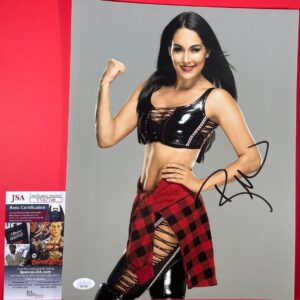 WWE NXT Brie Bella Signed 11x14 Photo B Bella Twins Autograph JSA COA