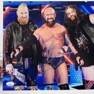 WWE NXT Eric Young Signed Sanity 11x14 Photo Autograph WrestleMania JSA COA