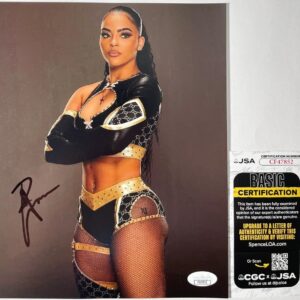 WWE NXT Jaida Parker Signed 8x10 Photo C Authentic Autograph JSA COA