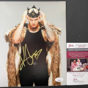 WWE NXT King Corbin Signed 8x10 Photo A Autograph WrestleMania JSA COA