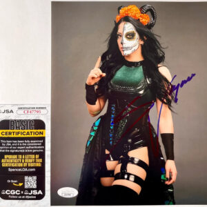 WWE NXT La Primera Stephanie Vaquer Signed 8x10 Photo A Autograph JSA COA