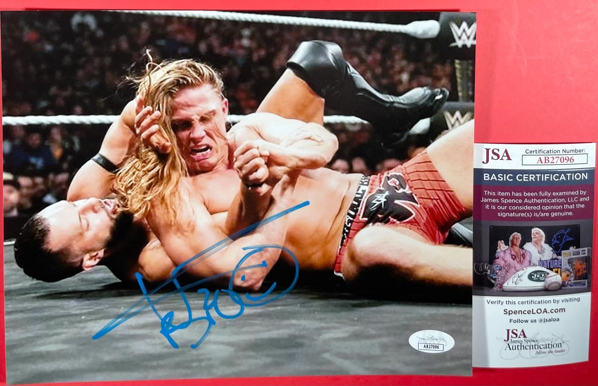 WWE NXT Matt Riddle Signed 8x10 Photo K Autograph RK-Bro WrestleMania JSA COA