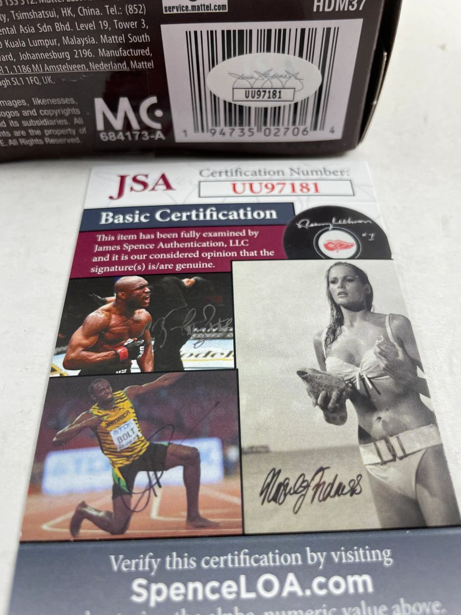 WWE NXT The Hurricane Shane Helms Signed Mattel Elite Legends Figure A JSA COA - Image 3