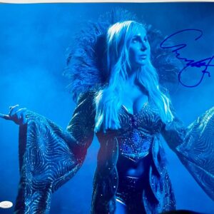 WWE NXT The Queen Charlotte Flair Signed 16x20 Photo Authentic Autograph JSA COA