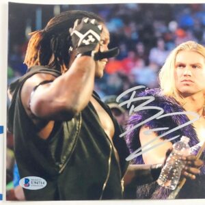 WWE NXT Tyler Breeze Signed 8X10 Photo C Autograph WrestleMania Beckett BAS COA