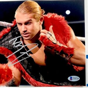 WWE NXT Tyler Breeze Signed 8x10 Photo A Autograph WrestleMania BAS COA