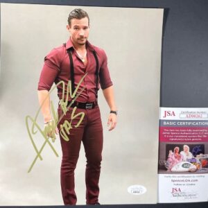 AEW Anthony Parker Signed All Elite Wrestling 8x10 Photo Autograph JSA COA