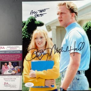 Anthony Michael Hall Signed Edward Scissorhands 8x10 Photo Autograph JSA COA