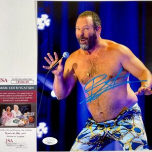 Bert Kreischer Signed Lucky 8x10 Photo C Autograph The Machine JSA COA