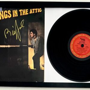 Billy Joel Signed Framed Songs In The Attic Vinyl Record Display Auto'd JSA COA