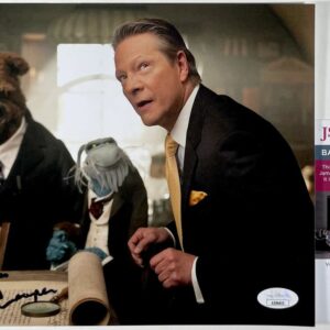 Chris Cooper Signed The Muppets 8x10 Photo Autograph Tex Richman JSA COA