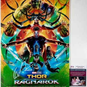 Chris Hemsworth Signed Marvel Thor: Ragnarok 11x17 Poster Autograph JSA COA