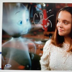Christina Ricci Signed Casper 11x14 Photo Autograph Inscribed Kat BAS COA