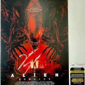 David Jonsson Signed Alien Romulus 11x17 Movie Poster C Autograph JSA COA
